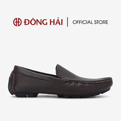 Giày lười nam Đông Hải chất da bò cao cấp  có vân tự nhiên tăng vẻ nam tính - G2284 