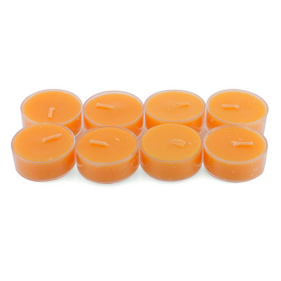Hộp 8 nến tealight thơm đế nhựa Eden Candle FTRAMART EDC0337, mẫu nến cao cấp thích hợp làm quà tặng