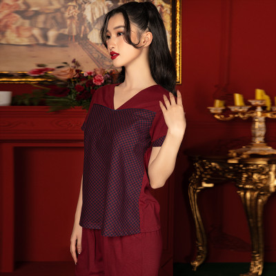 Bộ Đồ Thun Lửng Nữ Vincy Thoáng Mát BTL010W21