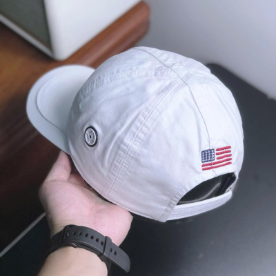 (Hàng VNXK) Nón kết, Mũ lưỡi trai Polo phối vải Kaki đẹp Form chuẩn (Ảnh thật)