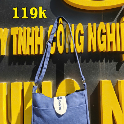 Túi đeo chéo Xbagg cao cấp, Chất liệu canvas