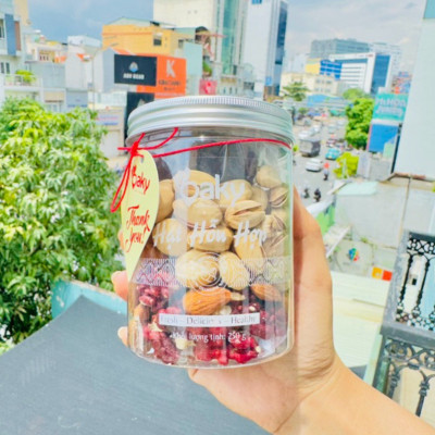 Hạt Hỗn Hợp Oaky 250g (Size Nhỏ) - Nhập Khẩu Mỹ & Úc, Ăn Vặt Healthy, Giàu Dinh Dưỡng