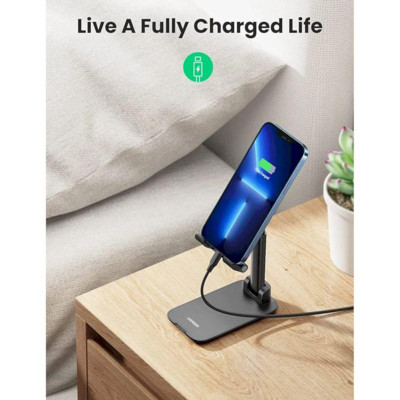 Ugreen UG20435LP373TK 4-4.7inch Màu Đen Giá đỡ điện thoại để bàn Có thể điều chỉnh có thể gập lại - HÀNG CHÍNH HÃNG