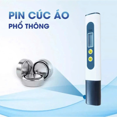 Bút Thử Nước Sạch Đo pH – Kiểm Tra Nguồn Nước Uống Gia Đình , Bể Cá Cảnh Nhanh, Chính Xác