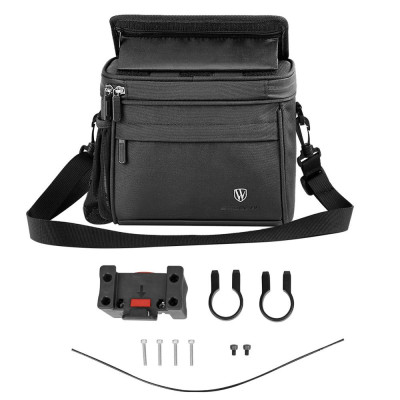 WHEEL UP Touch Screen Bike Front Frame Bag Bicycle Phone Bag Phone Holder EVA Handlebar Bag Cycling Front Storage Bag