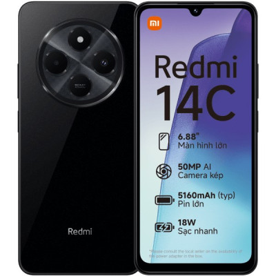 Điện thoại Xiaomi Redmi 14C (4GB/128GB) - Hàng chính hãng