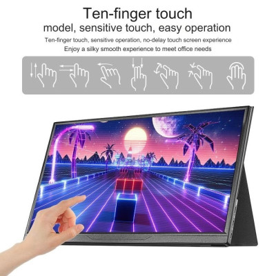 Màn hình di động 15,6 inch Full HD IPS ( 1920 x 1080 ) cho máy tính , laptop , smartphone , máy game