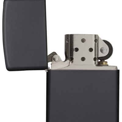 Bật Lửa Zippo Black Matte 218
