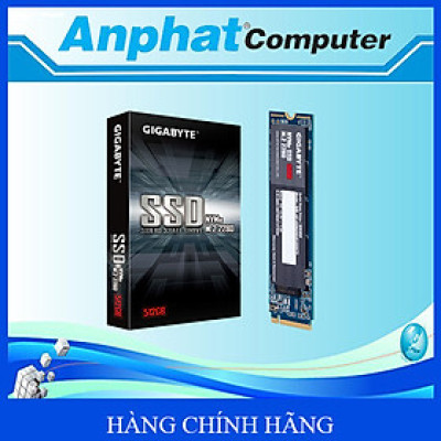 Ổ Cứng SSD Gigabyte NVMe PCIe  512Gb (GP-GSM2NE3512GNTD / Gen3x4 M2.2280/ 1700MB/s/ 1550MB/s) – Hàng Chính Hãng