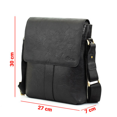 Túi đeo chéo da bò KURO | MSCB-01| Anh Tho Leather