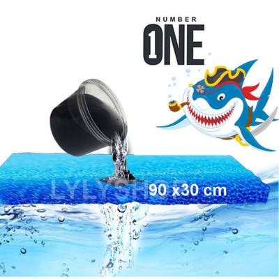 2 Xốp Lọc 90x30cm & 3 Bông Lọc 60x13cm | Vật Liệu Lọc Nước Hồ Cá Hiệu Quả