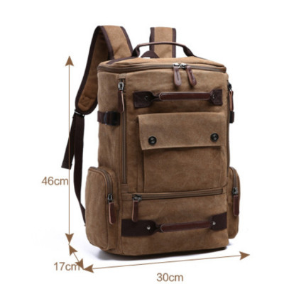 Balo nam thời trang vải canvas cao cấp phong cách mới