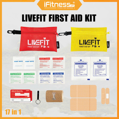 Túi Sơ Cứu Đa Năng LiveFit First Aid Kit 17in1
