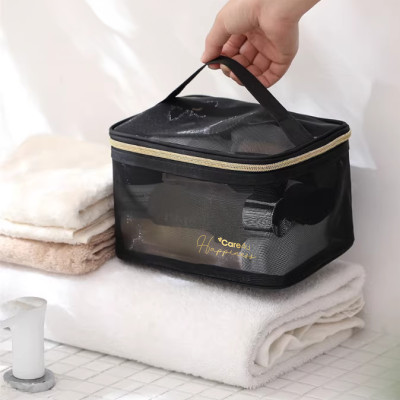 Túi đựng mỹ phẩm tiện lợi mang đi du lịch Care4u 21x12x13 cm