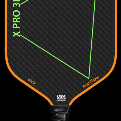 VỢT PICKLEBALL X PRO 3K MẶT SỢI CARBON 3K ĐAN CHÉO TẠO SOÁY CHO NGƯỜI CHƠI CHUYÊN NGHIỆP CÓ TRỢ LỰC