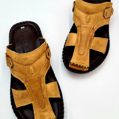 DÉP NAM QUAI RỌ DA BÒ 100%, DONAVY QRD, SẮC XẢO TỪNG CHI TIẾT, HÀNG CÔNG TY CAO CẤP