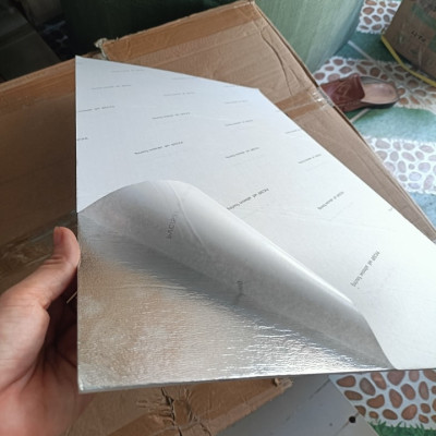 Bộ 10 Tấm Xốp Dán Tường 3D PVC Đá Trắng Ngọc Trai 60x30cm Keo Sẵn Dày 2,5mm Cao Cấp, Sang Trọng 