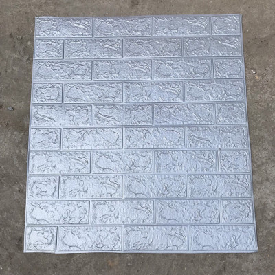 Xốp dán tường giả gạch 3D Khổ lớn 70x77cm