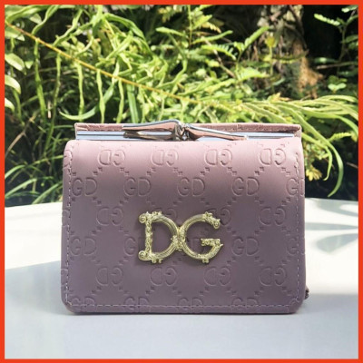 ví nữ ngắn DG khóa ngoài thời trang phong cách 40643 