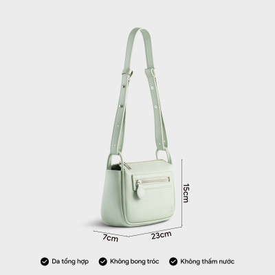 Túi Yuumy ( Thời trang nữ thời trang năng động size 23 - Túi đeo chéo da Seasand YN230 )