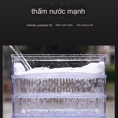 Túi Lọc Cặn Hồ Cá Chống Tràn 2 Lớp Cao Cấp