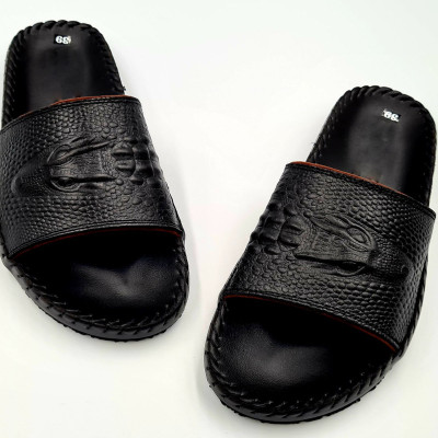 DÉP QUAI NGANG NAM DA BÒ 100%, QUAI CÁ SẤU SẮC NÉT