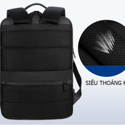 Balo nam thời trang cao cấp phong cách mới 15,6"