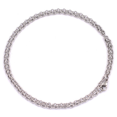 Dây Chuyền Inox Size 2MM, 3MM Bền Đẹp, Chắc Chắn