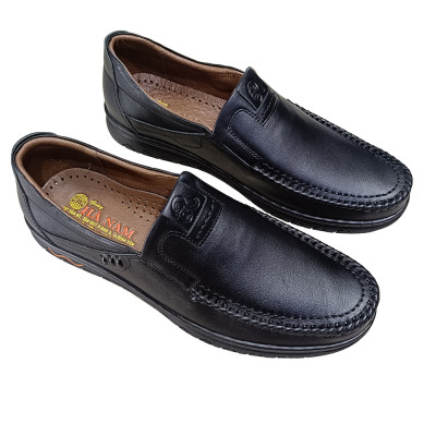 Giày Mọi Nam Da Bò Thật TiTi ĐÔ Cao Cấp GM2038