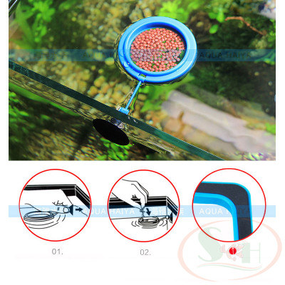 Vòng nổi cho cá ăn Feeding Ring giữ thức ăn cám tầng mặt bể cá thủy sinh