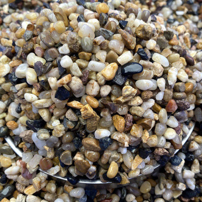 Sỏi Suối 3 Màu (1.2KG, size to ) - Trang Trí Bể Cá, Thủy Sinh, Tiểu Cảnh, Lọc Nước Hiệu Quả 