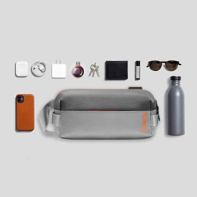 Túi Đeo Chéo TOMTOC Lightweight Codura Sling Bag H02-A04G02 Gray - Hàng Chính Hãng 