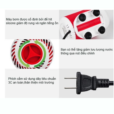 Máy Bơm Hồ Cá BAOYU BY103 30W | 2000L/H Mạnh Mẽ, Tiết Kiệm Điện, BH Uy Tín!