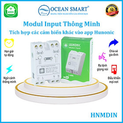Modul Input Hunonic, Giải Pháp Đầu Vào Cảm Biến Thông Minh Và Đa Dạng - HNMDIN