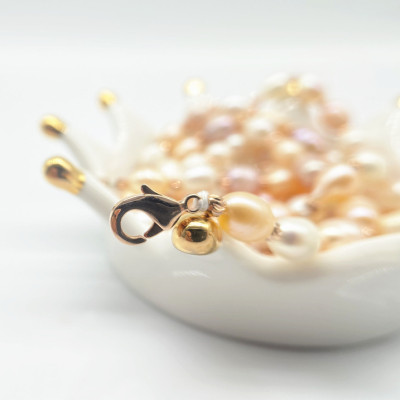 Combo Vòng đeo tay Ngọc Trai nuôi cấy tự nhiên, Mixed màu, hạt bầu dục, 5-7li, freesize, Kèm Bản PHOTOCOPY Giấy KIỂM ĐỊNH, hộp đựng lót Nhung gấm