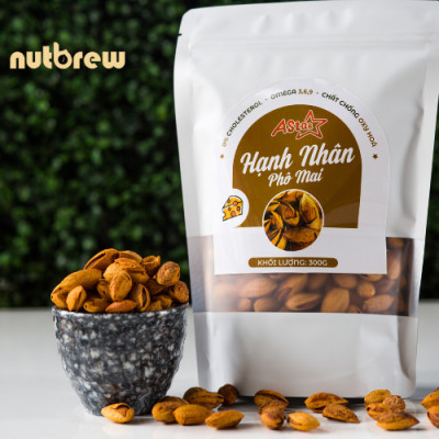 HẠNH NHÂN PHÔ MAI ASTAR TÚI 300Gr