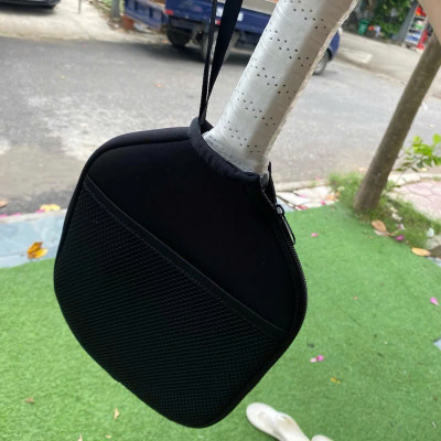 Túi đựng vợt Pickleball Túi Chống Sốc, Bảo Vệ Mặt Vợt, Khóa Zip 3 Lớp, Chất Liệu Polyester Cao Cấp