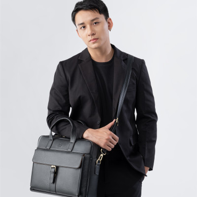 Cặp Công Sở Lata ( Thời trang nam basic - Cặp da CA40 )