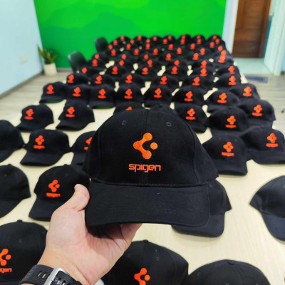  NÓN LƯỠI TRAI CAO CẤP SPIGEN ĐEN - Hàng Chính Hãng