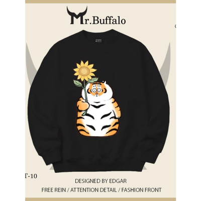 Áo Sweater Hổ béo ngây thơ và rồng cute Mr.Buffalo