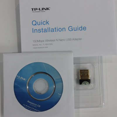 Bộ Chuyển Đổi USB Wifi Nano TP-Link TL-WN725N Chuẩn N 150Mbps - Hàng Chính Hãng