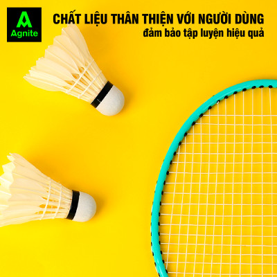 Hộp cầu lông cao cấp chính hãng Agnite, ống cầu lông vũ phục vụ luyện tập, thi đấu chuyên nghiệp - FH915 - Lẻ 1 quả cầu cao cấp