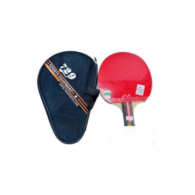Vợt Bóng Bàn 729 - 1 sao OFF+ màu đỏ đen phù hợp cho người chơi sử dụng lối đánh công - thủ toàn diện