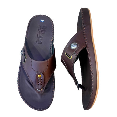 Dép Xỏ Ngón Nam HÀ NAM Da Bò Thật Cao Cấp DNA2164