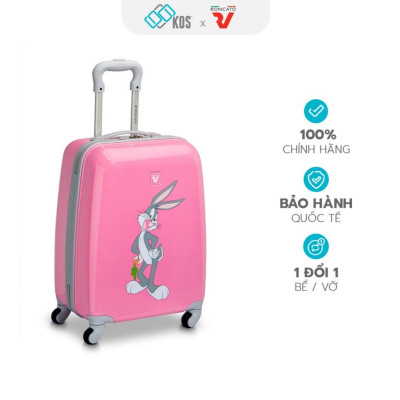 Vali trẻ em Vali Roncato Looney Tunes Junior size 16 inch, nhựa PC/ABS, thương hiệu Ý, 1 đổi 1 bể vỡ