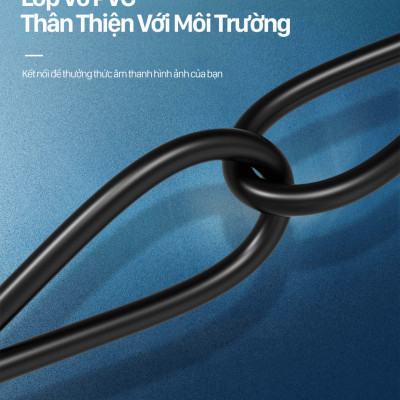 Dây cáp mạng hai đầu đúc sẵn CAT8 SSTP VENTION tròn, dài 1m đến 20m IKAB - Hàng chính hãng