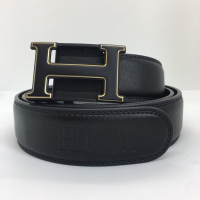 Thắt Lưng, Dây Nịt Nam Cao Cấp HMT, Khoá Tự Động Kiểu Chữ H, Dây Thắt Lưng Da Bò Chính Hiệu, H2-Đen