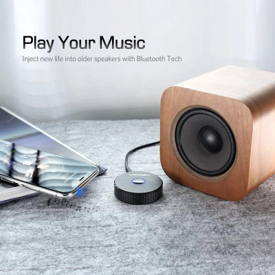 Ugreen UG40968CM127TK BT 4.2 màu Đen Bộ nhận âm thanh Bluetooth trên xe hơi hỗ trợ APTX - HÀNG CHÍNH HÃNG