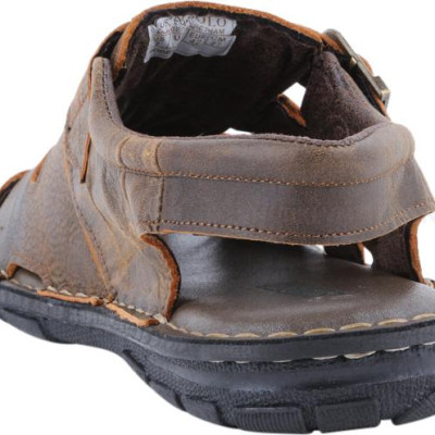 Giày Sandal Nam Da Bò Cao Cấp SUNPOLO SUSDA20N - Nâu