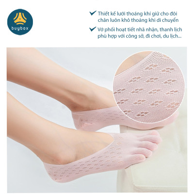 Combo vớ cao gót, vớ lười, đệm êm bàn chân cho người thường xuyên mang giày cao gót - Buybox - BBPK284_BBPK287_BBPK339
